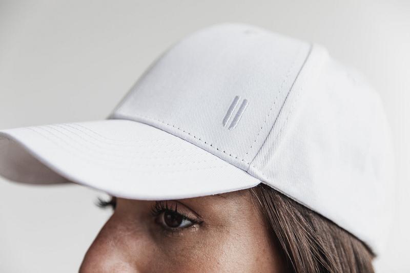 White Nobull Horns Classic Hat Women's Hats | CA I2278L